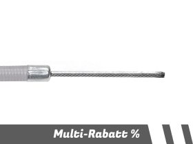 (Bild für) Bremszug hinten komplett mit Hülle ohne Öse Vespa V50, PX