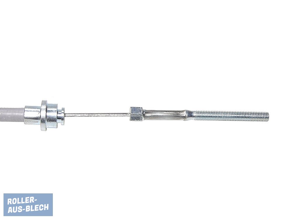 (Bild für) Bremszug vorne komplett mit Hülle Vespa PX Lusso, PK XL /XL2 - zum Schließen ins Bild klicken