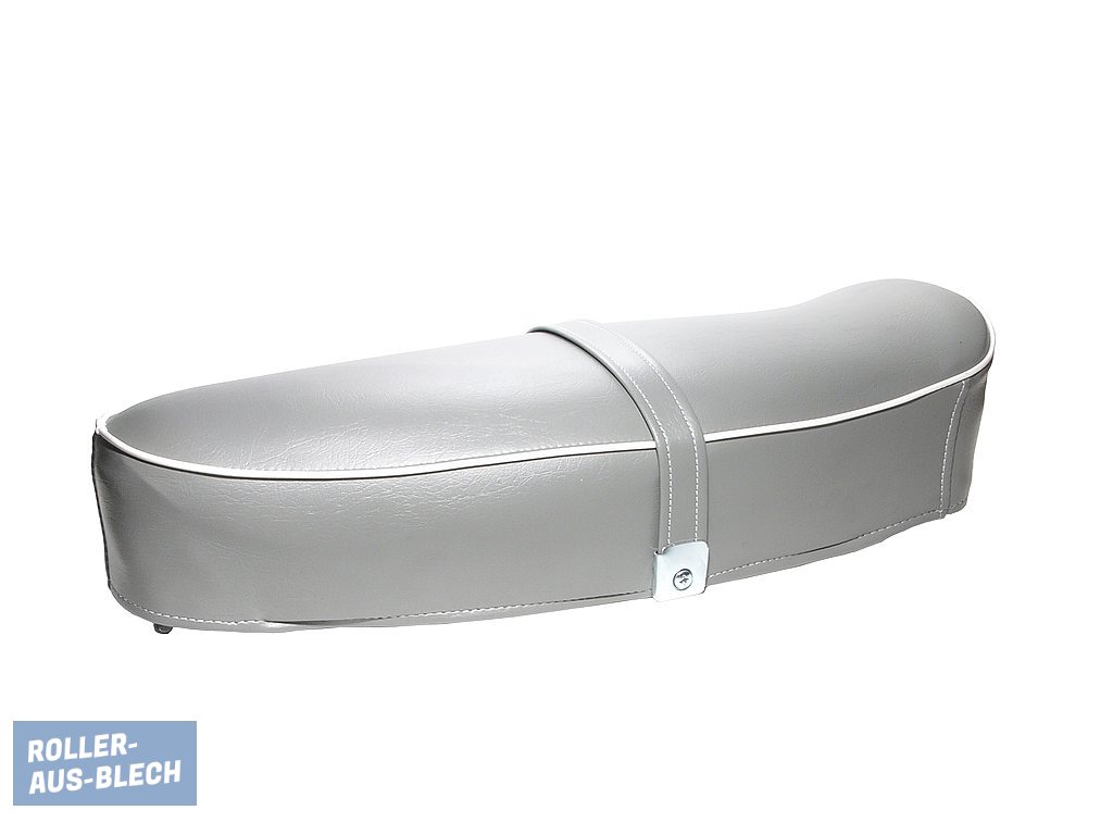 (Bild für) Sitzbank Vespa V50, PV grau - zum Schließen ins Bild klicken