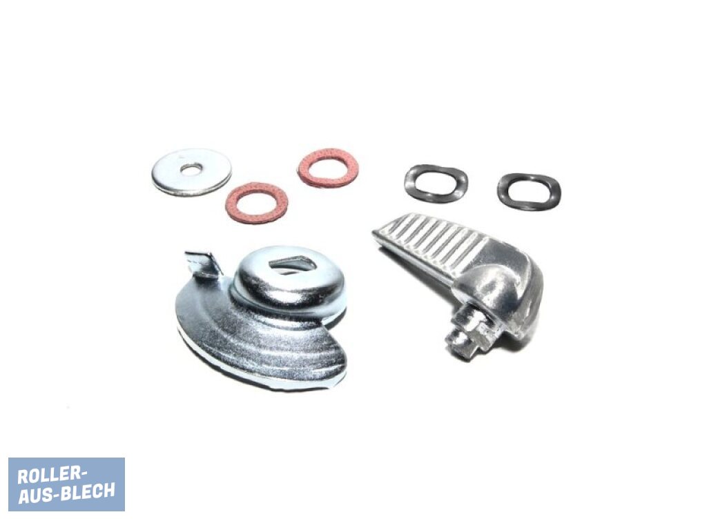 (Bild für) Seitendeckel Verriegelung Vespa V50, PV - zum Schließen ins Bild klicken