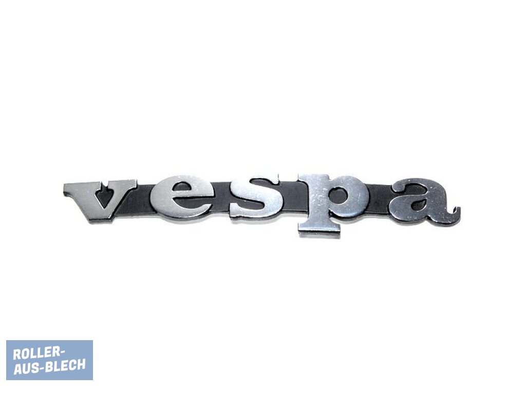 (Bild für) Schriftzug Beinschild "Vespa" PK S - zum Schließen ins Bild klicken
