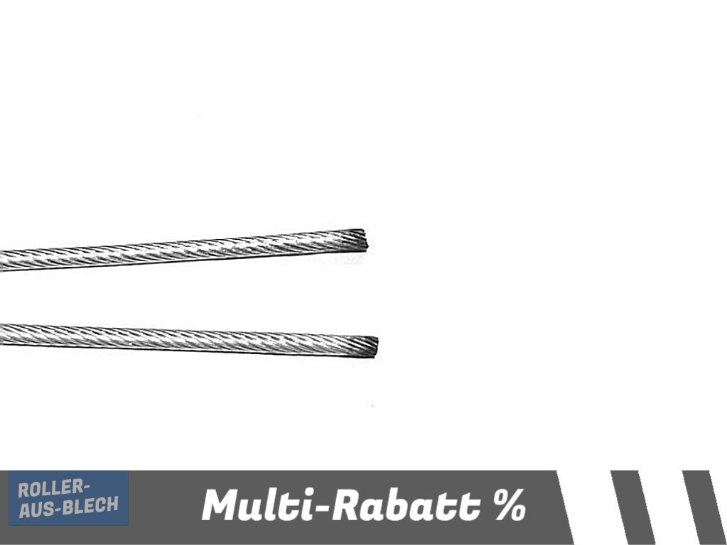 (Bild für) Seilzug Bremse hinten ohne Öse Vespa V50, PV - zum Schließen ins Bild klicken