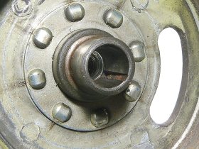 (Bild für) Polrad 1910g Zündung SET ZGP Vespa V50 PV 125