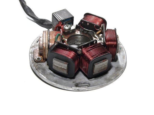 (Bild für) Zündgrundplatte PIAGGIO 2+3 Kabel Vespa PX Lusso #1