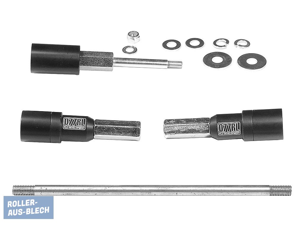 (Bild für) Crashblock Crash Pads SET Motor PLC Vespa PK 50 S-XL2, V50 - zum Schließen ins Bild klicken