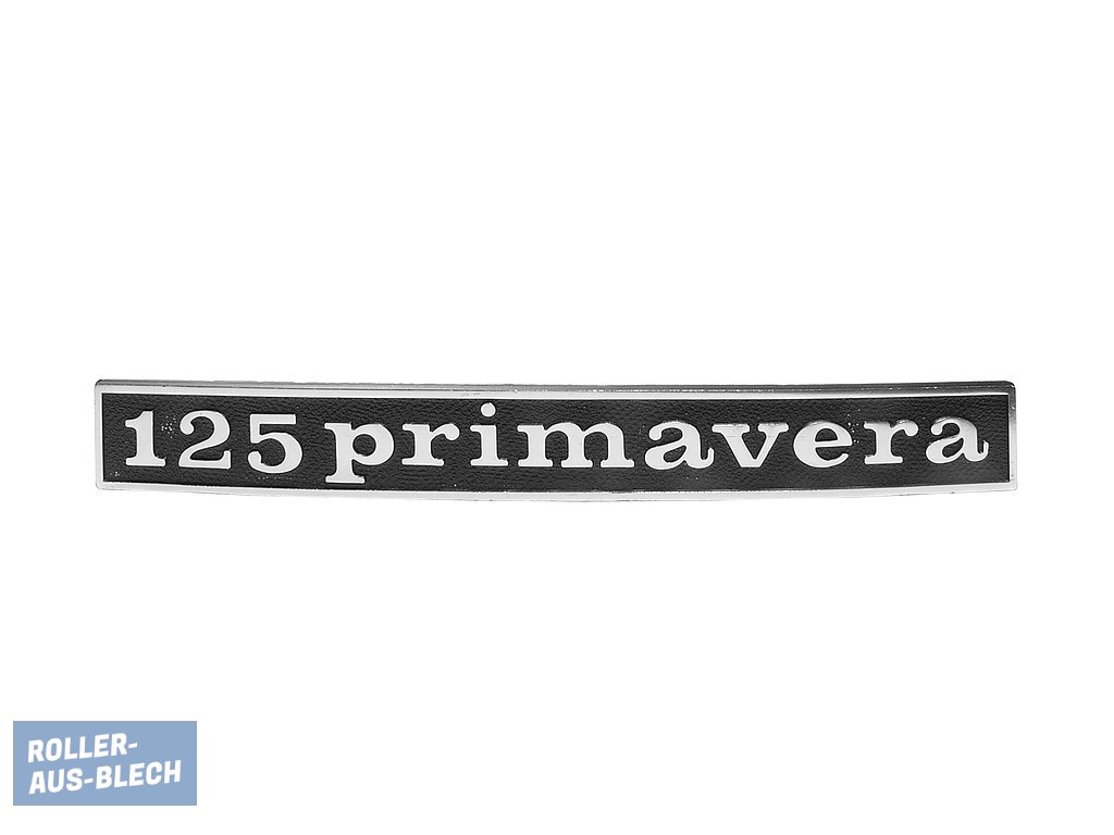 (Bild für) Schriftzug Heck "125 Primavera" Vespa PV - zum Schließen ins Bild klicken