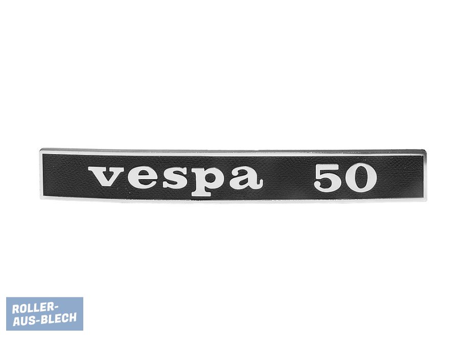 (Bild für) Schriftzug Heck "Vespa 50" V50, V50 Spezial - zum Schließen ins Bild klicken