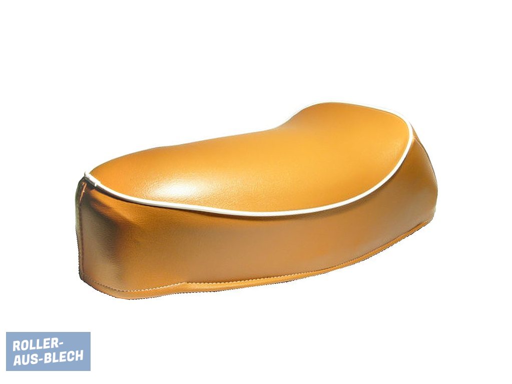 (Bild für) Sitzbank Vespa V50, PV Mono nocciola - zum Schließen ins Bild klicken