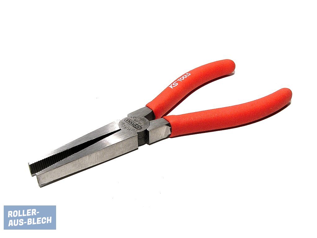 (Bild für) Flachzange ks-tools 165mm - zum Schließen ins Bild klicken