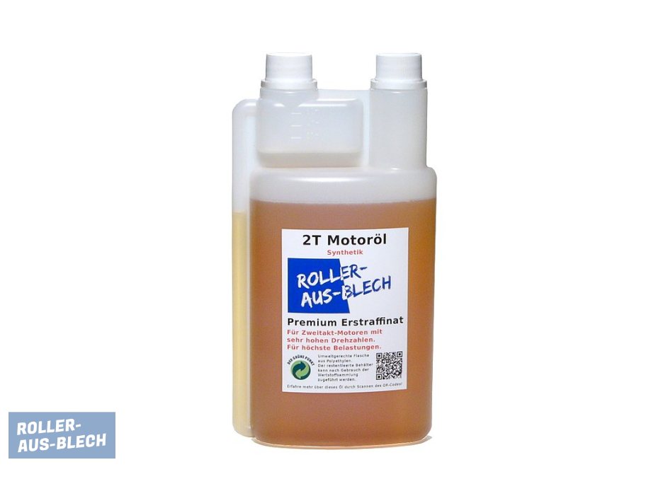 (Bild für) Motoröl 2T Dosierflasche LEER 1000 ml - zum Schließen ins Bild klicken