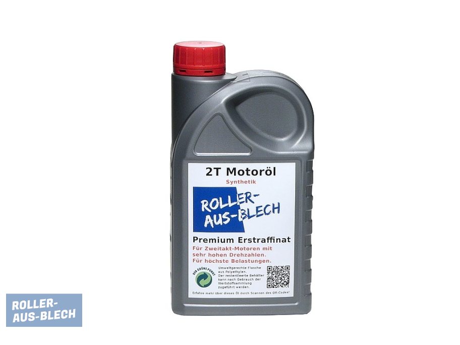 (Bild für) Motoröl Zweitakt Hausmarke Vespa Synthetisch 1L - zum Schließen ins Bild klicken